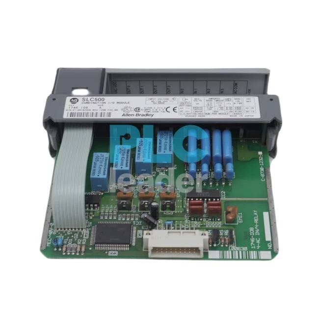 Allen-Bradley 1746-IO8 SLC 500 Combination Module 4-Input 120VAC 4-Relay N.O. Allen-Bradley 1746-IO8 SLC 500 Combination Module 4-Input 120VAC 4-Relay N.O.